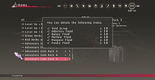 Tales of Berseria - Adventure Item Pack 5