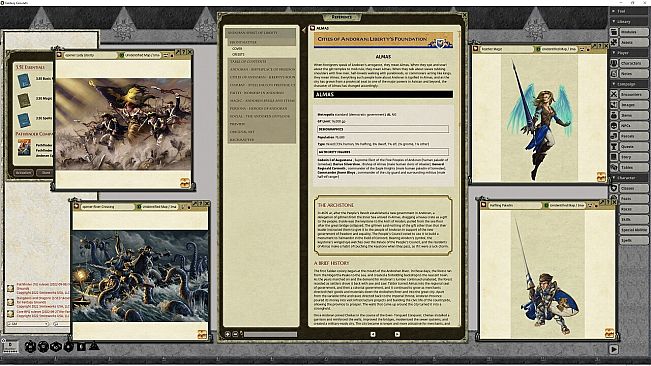 Fantasy Grounds - Pathfinder RPG - Player Companion: Andoran Spirit of Liberty