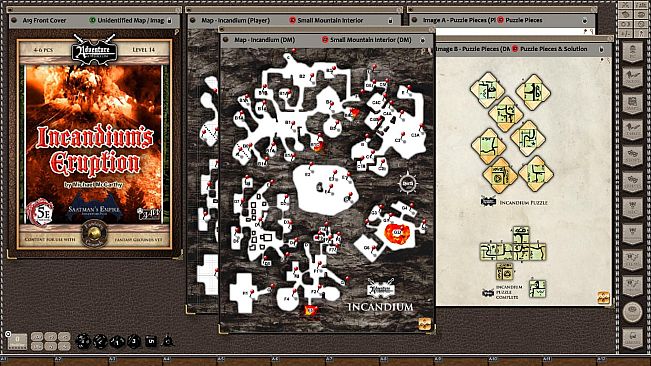 Fantasy Grounds - A19: Incandium's Eruption (5E)