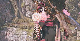 Monster Hunter Wilds - Pendant: Sakura Posy: White