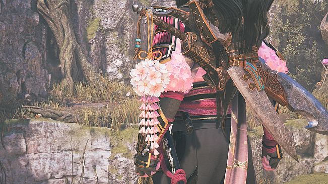 Monster Hunter Wilds - Pendant: Sakura Posy: White