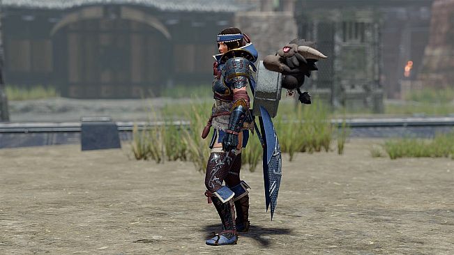 Monster Hunter Rise - "Stuffed Rajang" Hunter layered weapon (Bow)