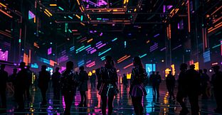 AI-VJ - Party 2 Visuals