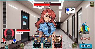 I tried to rob a bank, sexy cops and now are after me.