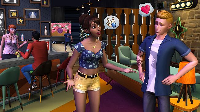 The Sims 4 Bowling Night Stuff