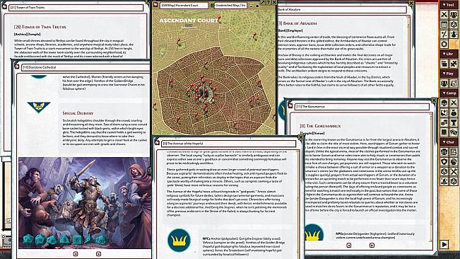 Fantasy Grounds - Pathfinder 2 RPG - Pathfinder Lost Omens: Absalom, City of Lost Omens
