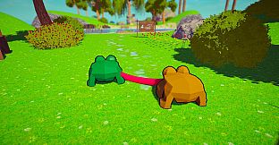 Sticked Together! - Co-op Frog Parkour