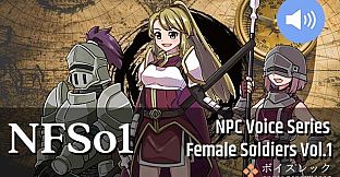 Visual Novel Maker - NPC Female Soldiers Vol.1