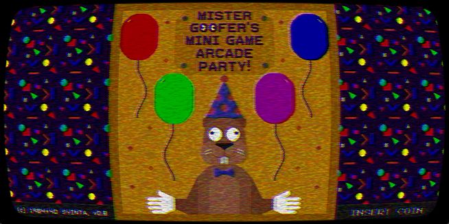 Mr. Goofer’s Mini Game Arcade Party!