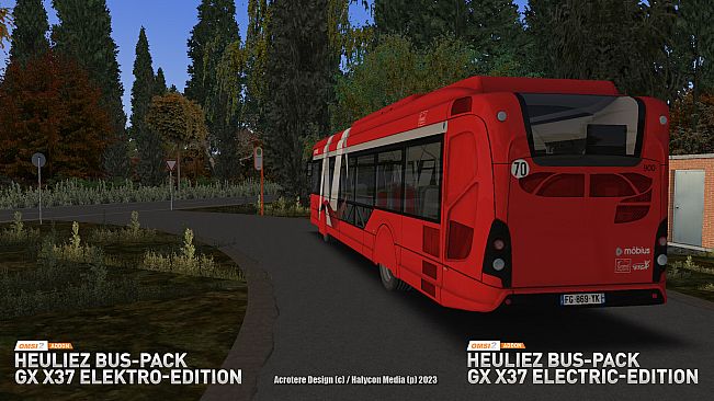 OMSI 2 Add-on Heuliez Bus Pack GX x37 Electric Edition
