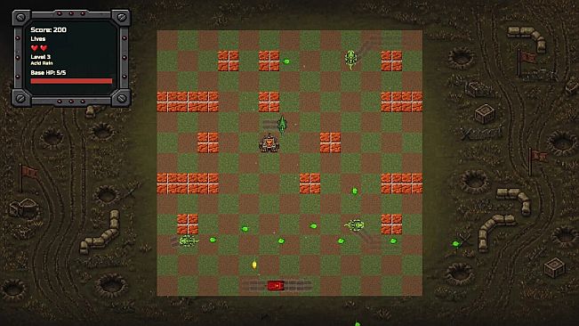 Red Tanks vs Lizard