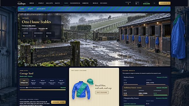 The Gallops: Horse Racing Manager
