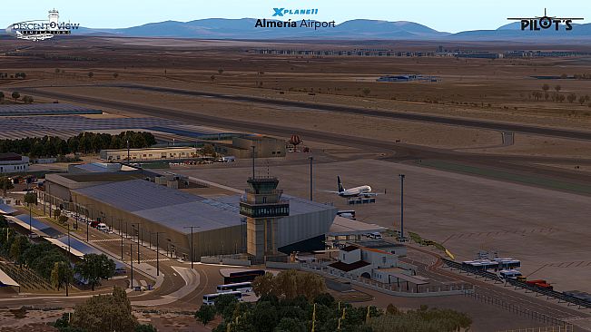 X-Plane 11 - Add-on: PILOT'S - LEAM - Almeria Airport