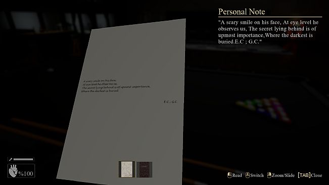 Barrett Foster : Prologue