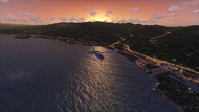FSX Steam Edition: Night Environment Italy Add-On