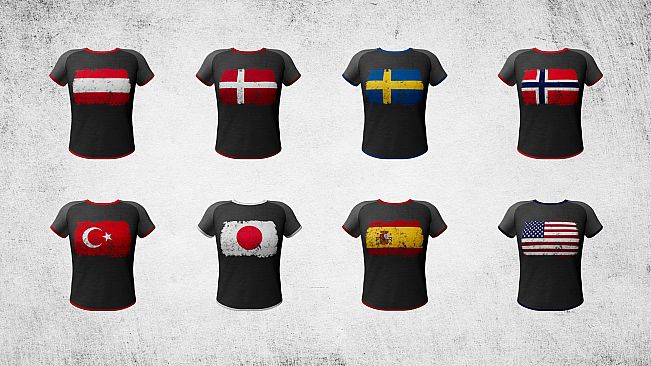 Capsa - Character Flags Patterns Pack