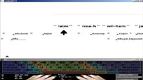 Touch Typing Home Row Speed Grinder