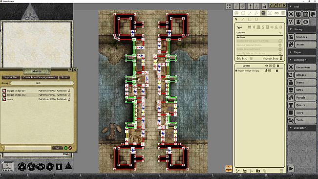 Fantasy Grounds - Pathfinder RPG - Pathfinder Flip-Mat - Bigger Bridge
