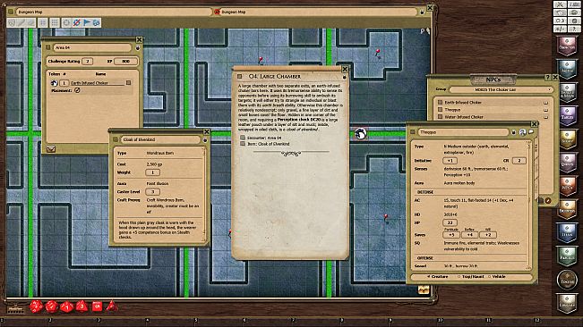 Fantasy Grounds - Mini-Dungeon #025: The Choker Lair (PFRPG)