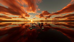 Luminous Rhapsody: Bathed in Shifting Dimensions meets Chromatic Overexposure