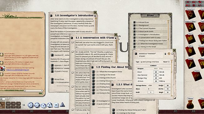 Fantasy Grounds - Missed Dues (CoC7E)