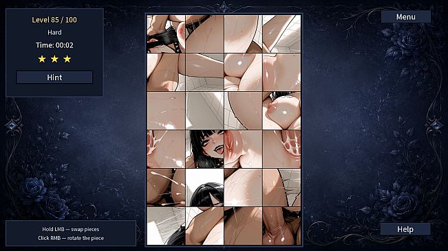 My Goth Waifu: Hentai Puzzle