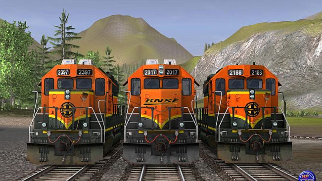 Trainz 2022 DLC - BNSF GP38-2 Pumpkins (2 Pack)