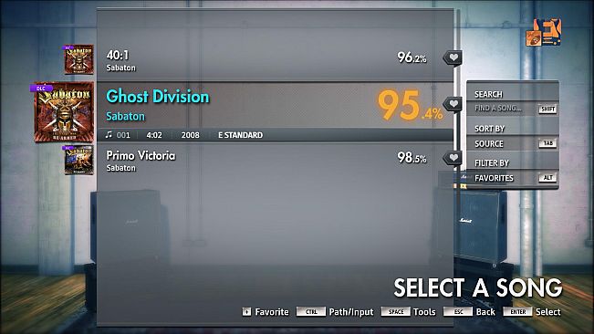 Rocksmith 2014 Edition – Remastered – Sabaton - “Ghost Division”