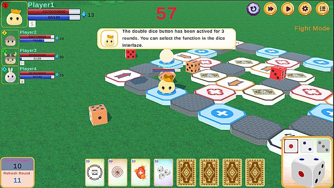 整蛊骰子 prank of dice