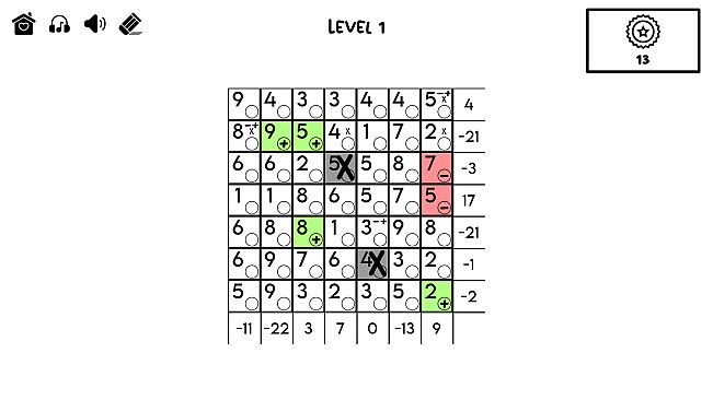 FlipSum - A Puzzle By Claris Richter