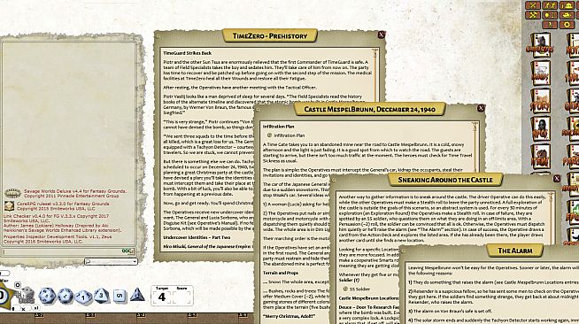 Fantasy Grounds - TIMEZERO: Tomorrow BOMB (Savage Worlds)