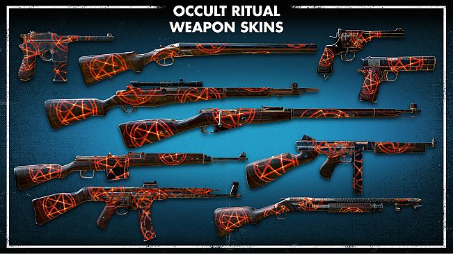 Zombie Army 4: Occult Ritual Weapon Skins