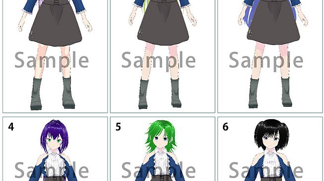 RPG Maker 3D Character Converter - Gee-kun-soft character 11 costume