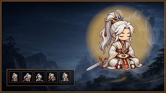 XiuXian: Idle Cultivation – White-Robed Sword Immortal