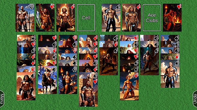 AI Solitaire - Handsome Heroes