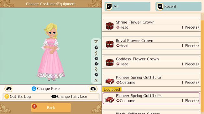 Pioneer Spring Outfits - WorldNeverland - Daily Life in the Elnea Kingdom - Another Life Adventure