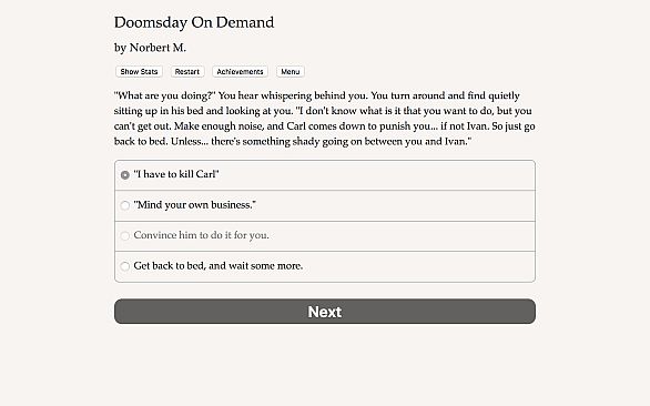 Doomsday on Demand
