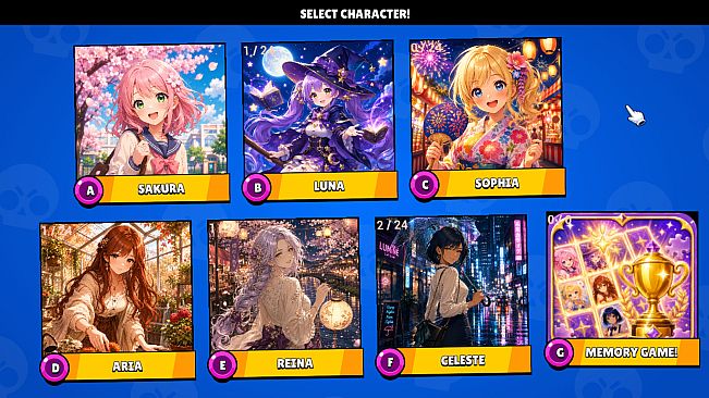 Picture Puzzle Girls - Slide & Match