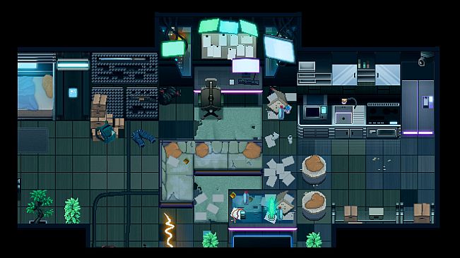 RPG Maker MV - Winlu Cyberpunk Tileset - Interior