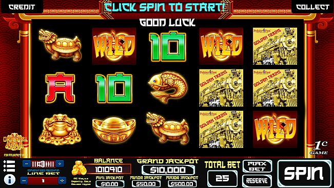 Oriental Gold : Golden Trains Edition - Slots