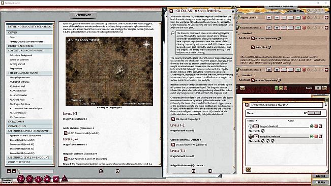 Fantasy Grounds - Pathfinder 2 RPG - Pathfinder Society Scenario #2-01: Citadel of Corruption