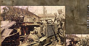 Pixel Puzzles WW2 Jigsaw - Pack: French Tanks