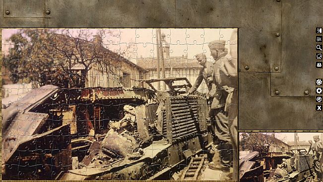 Pixel Puzzles WW2 Jigsaw - Pack: French Tanks