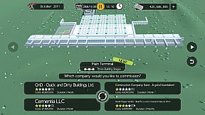 Chaotic Airport Construction Manager