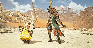 Monster Hunter Wilds - Photo Pose: Adventure Begins Pose 1 & 2
