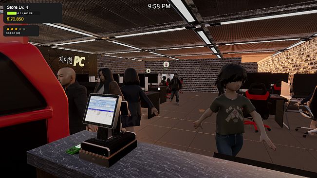 K-PC Cafe Simulator