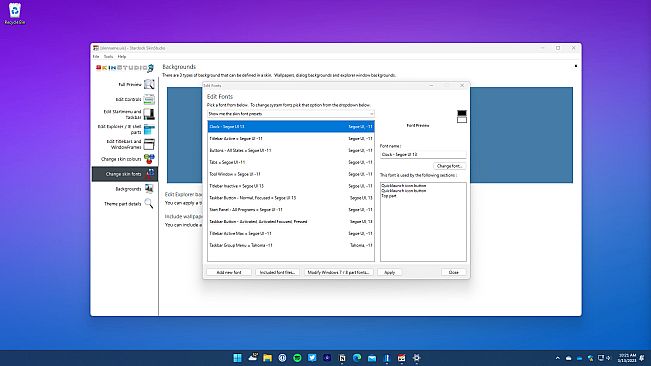 WindowBlinds 11 - SkinStudio