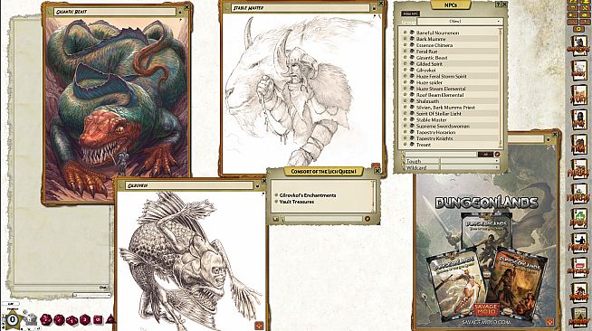 Fantasy Grounds - Dungeonlands: Consort of the Lich Queen (Savage Worlds)