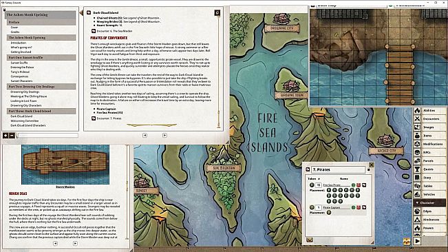 Fantasy Grounds - The Ashen Monk Uprising