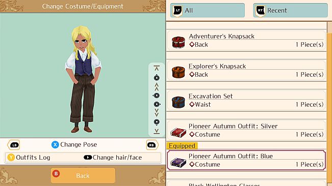 Pioneer Autumn Outfits - WorldNeverland - Daily Life in the Elnea Kingdom - Another Life Adventure